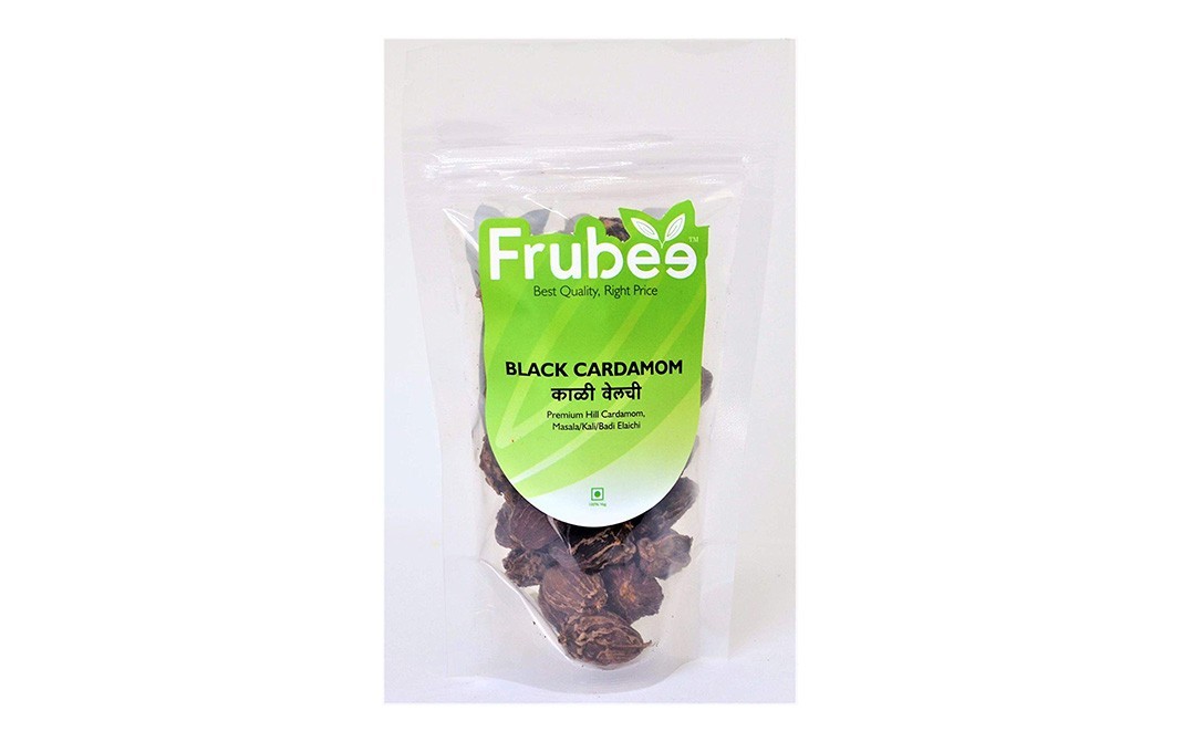 Frubee Black Cardamom    Pack  100 grams